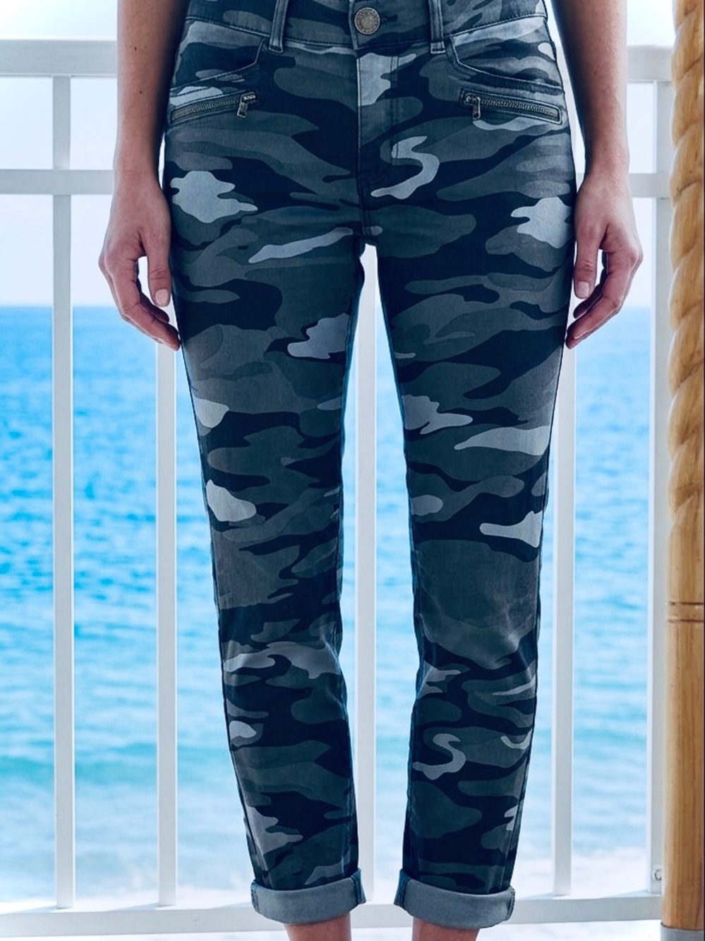 Democracy Camo utility pants
